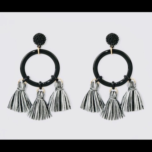 BaubleBar Jewelry - Sugar Fix 🖤Boho-Tassel Earrings by Bauble Bar